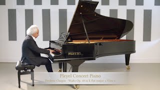 The Concert Pleyel Piano AL278  Chopins Waltz Op 18 interpreted by Yves Henry [upl. by Arraic]