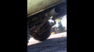 Toyota HJ61 Landcruiser  12HT 3quot Stainless Steel Exhaust [upl. by Annail820]