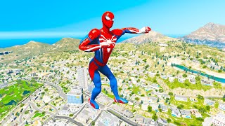 GTA 5 Crazy Ragdolls  Spiderman by GTA Crazy SpiderManFails [upl. by Anelleh]