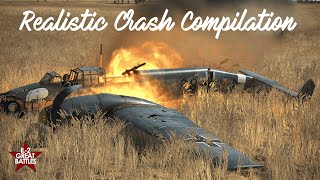 Realistic Shootdowns amp Crashes  IL2 Sturmovik [upl. by Eliak]