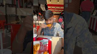 KFC lo Wednesday offers 🔥 crazy offer in KFC shorts food kfc offers burger teluguminivlog [upl. by Burck]