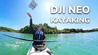 KAYAKING with DJI NEO  Is it any GOOD [upl. by Harrat]