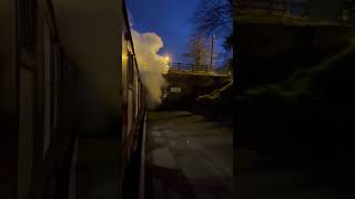 KWVR 45596 Bahamas storms into Ingrow Tunnel steamlocomotive steamengine steamtrain [upl. by Tirzah]