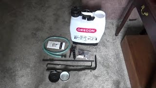 Oregon Backpack Sprayer  Review and Assembly [upl. by Korb215]