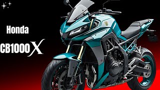 Honda CB1000 X Revealed🔥 Got ADX Design with Monster DOHC Inline 4 Engine [upl. by Janine576]