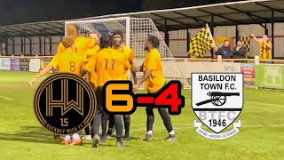 10 GOAL THRILLER Hackney Wick VS Basildon Town Non League Wonders S3 EP35 [upl. by Kaczer]