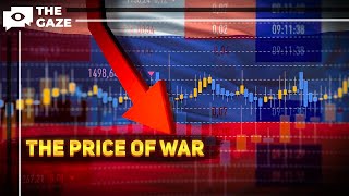 Economy Falls Because Of The War Russias Currency Is Falling Sharply [upl. by Leahcym706]