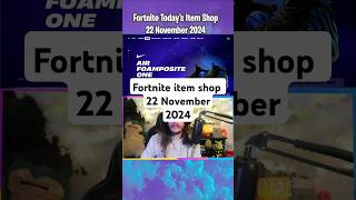 Fortnite item Shop Update Today 22th November 2024 21th of November 2024 for USA fortnite [upl. by Raseac979]