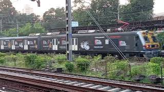 new look AC local train Mumbai AC local train new look AC emu train AC electric train [upl. by Annice]