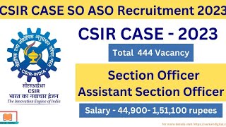 CSIR ASO AND SO APPLICATION STARTED 😲 aso csir sectionofficer youtube [upl. by Annairda]