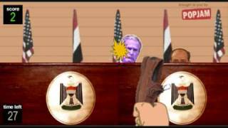 Bush Dodges Shoes Thrown by Iraqi Journalist The game [upl. by Analram]