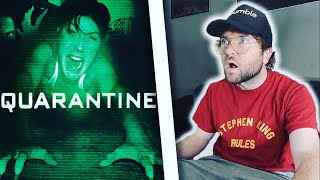 QUARANTINE 2008 FIRST TIME WATCHING MOVIE REACTION [upl. by Eintrok469]