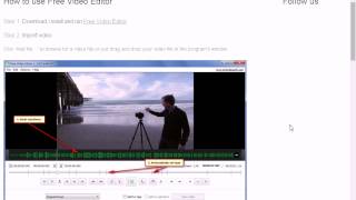 Free Video Editor da DVDVideoSoft [upl. by Weiner]