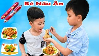 Bữa Cơm Cho Bé ♥ Min Min TV Minh Khoa ♥ Đồ Chơi Nấu ăn [upl. by Deloris]