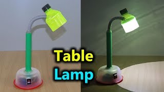 How to Make Table Lamp at Home । Easy And Simple । 2019 [upl. by Griggs]