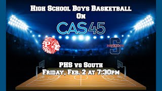 Parkersburg vs Parkersburg South Boys High School Basketball [upl. by Diraf]