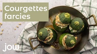 Recette de courgettes farcies [upl. by Tamqrah]