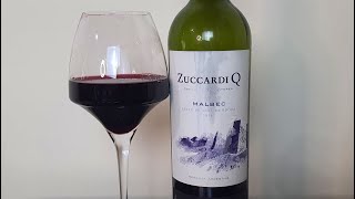 0259  Vinho Zuccardi Q Malbec 2019 [upl. by Dumanian244]