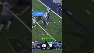 Dak Prescotts Clutch Play Cowboys Rally Against Ravens sports news nfl nflnews baseball [upl. by Keane]