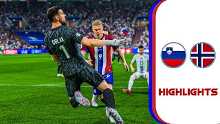 SLOVENIA VS NORWAY MATCH HIGHLIGHTS  National League [upl. by Cates]