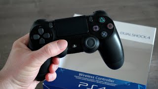 Sony PlayStation DUALSHOCK 4 • Quick Unboxing • Jet Black PS4 Wireless Controller V2 [upl. by Scammon]