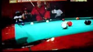 man without arms plays pool [upl. by Northrup]