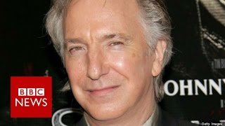 Actor Alan Rickman dies aged 69  BBC News [upl. by Luthanen]