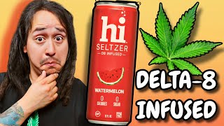 HI Delta8 Infused Seltzer Review [upl. by Goldman]