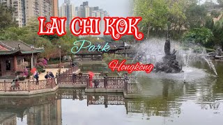 Visiting Beautiful Lai Chi Kok Park in Mei Foo  Hongkong [upl. by Ynohtnad]