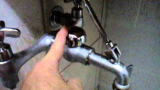 NLPC Janitorial Sink Backflow Preventer Repair 1 [upl. by Nappy]