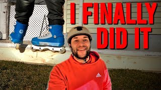 My First Soul Grind  Roces 5th Element  Aggressive Inline Skate Vlog 11 [upl. by Ettennahs696]