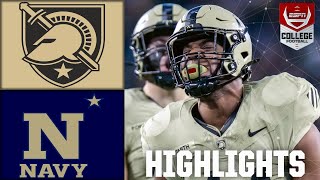 Army Black Nights vs Navy Midshipmen  Full Game Highlights [upl. by Binette]