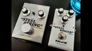 Vertex Steel String VS NUX Steel Singer With BiasAmp2 Plugin [upl. by Barrett]