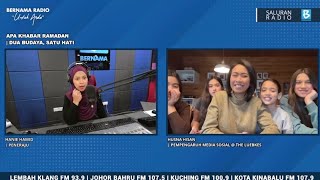 The Luebkes LIVE Bersama BERNAMA RADIO [upl. by Nanci]