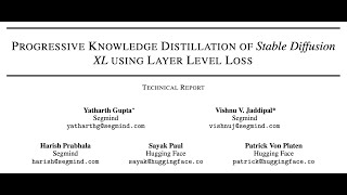 Progressive Knowledge Distillation of Stable Diffusion XL using Layer Level Loss [upl. by Braca]