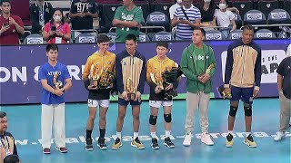 Mens Individual Awarding  UAAP Season 85 Mens Volleyball [upl. by Ainoloppa255]