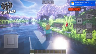 Maximum Shaders Mcpe v12080  121  Shaders MCPE Minecraft PE 120 Working [upl. by Doroteya32]