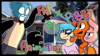 FNF X PIBBY P4 GUMBALL Friday Night Funkin ANIMATION [upl. by Sheldon]