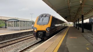 Trains At Taunton Station [upl. by Anisamot570]