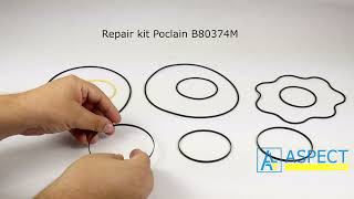 Repair kit Poclain B80374M [upl. by Nanreik]