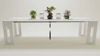 Deco In Paris  Table console extensible  JENIFER [upl. by Gardal]