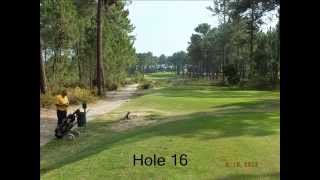 Caernarfon Golf Club Trip to Portugal 2012 Part2  Aroeira 2 Golf Course [upl. by Airetnuhs411]