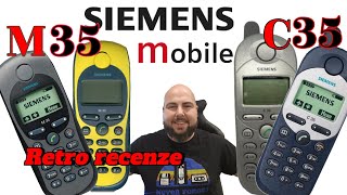 Retro recenze mobilních telefonu Siemens C35 a M35  dva bráchové [upl. by Ha329]