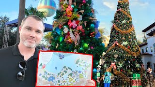 The STEVE KORNACKI of Christmas Tree Stroll Maps We Searched for Christmas Trees at Disney Springs [upl. by Lamb]