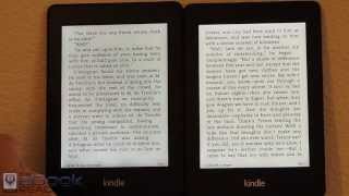 Kindle Paperwhite 2 vs Paperwhite 1 Comparison [upl. by Umont]