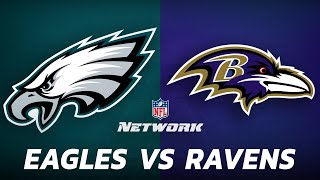 Eagles vs Ravens Livestream Scoreboard Play by Play Highlights and Watch Party [upl. by Gusta]