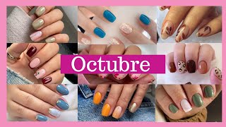 Uñas para OCTUBRE 2024 Tendencias en Diseños y Decoración de uñasRecopilación Nail Art autumn [upl. by Haral997]