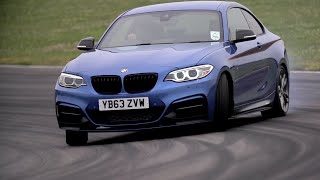 How To Drift BMW M235i  Chris Harris On Cars [upl. by Rexer]