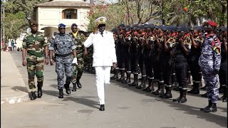 04 avril 2024  une levée des couleurs présidée à Ziguinchor par le Gouverneur [upl. by Ahteres]