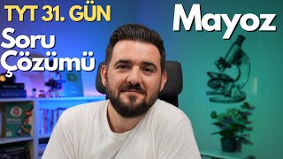 Mayoz Soru Çözümü  39 Günde TYT Biyoloji Kampı  31 GÜN  yks2025 [upl. by Cordova]